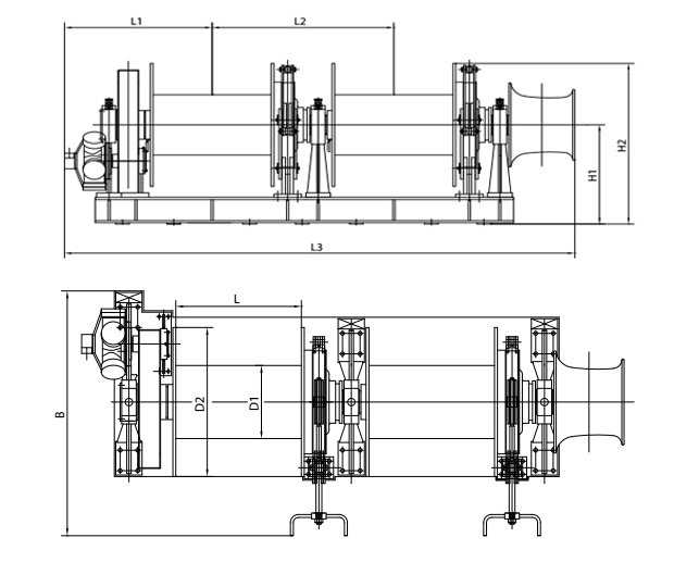 Passenger Ship Winch